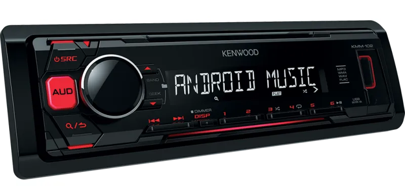 USB - ресивер Kenwood KMM-102RY - фото