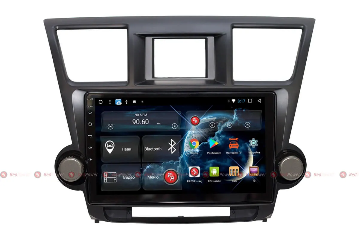 Автомагнитола RedPower 31035 R IPS DSP Toyota Highlander II U40 2007-2013 - фото