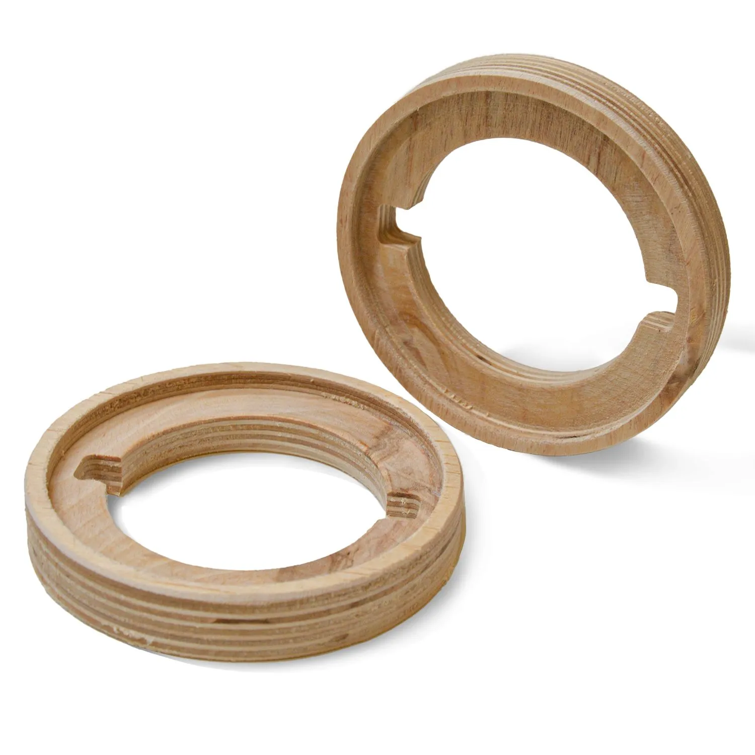 Кольца проставочные под рупор GA Т-34 (фанера 15 мм)   - фото