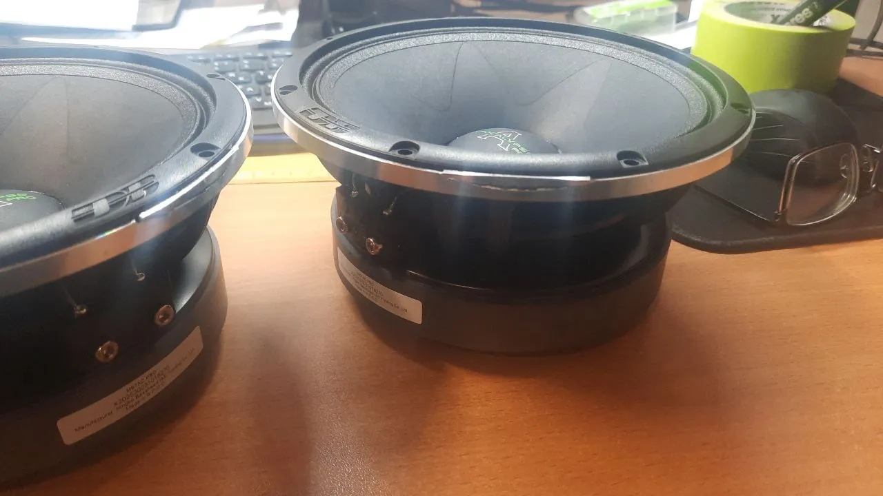 СЧ динамики Apocalypse M67AC PRO (скол декоротивного ободка) - фото