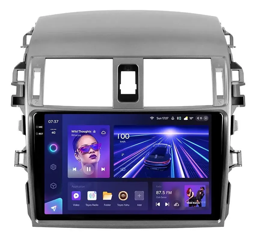 ШГУ Teyes CC3 2K 4/64 GB Toyota Corolla 10 E140 E150 2006-2013 9"  - фото