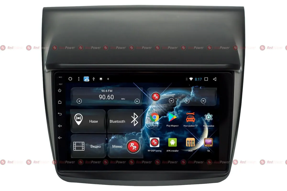 Автомагнитола RedPower 51038 R IPS DSP Mitsubishi L200 (2013-2015) - фото