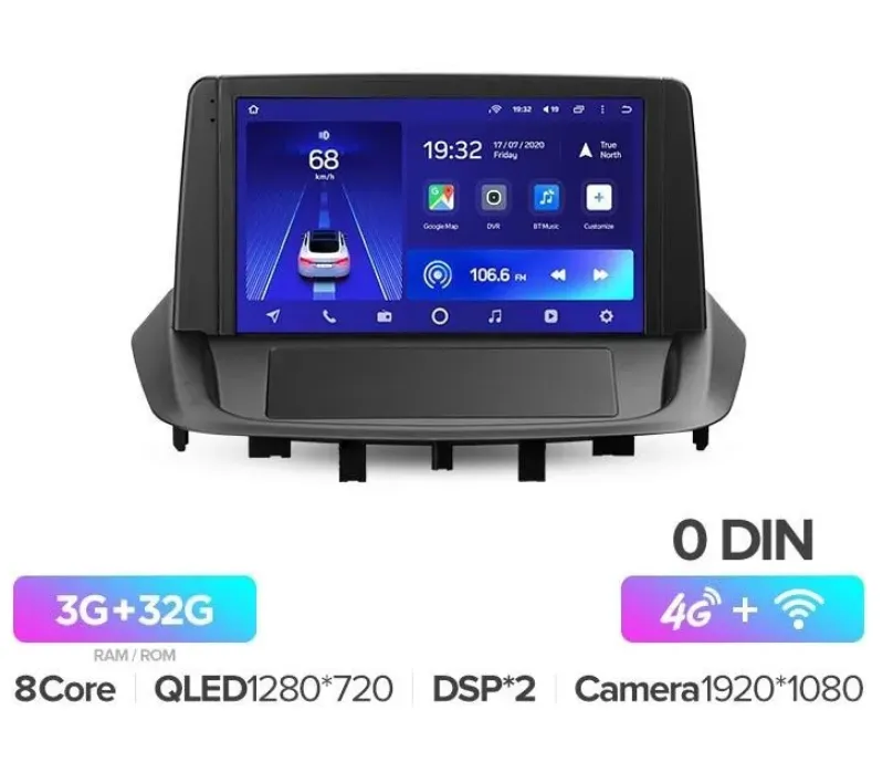 ШГУ Teyes CC3 3/32 GB Renault Fluence  - фото