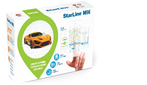 Охранно-телематический комплекс StarLine M96-M (3sim) - фото