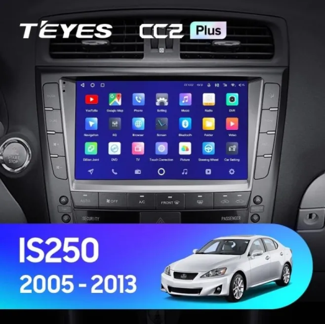 ШГУ Teyes CC2 Plus 3/32 GB Lexus IS250 XE20 2005-2013 - фото