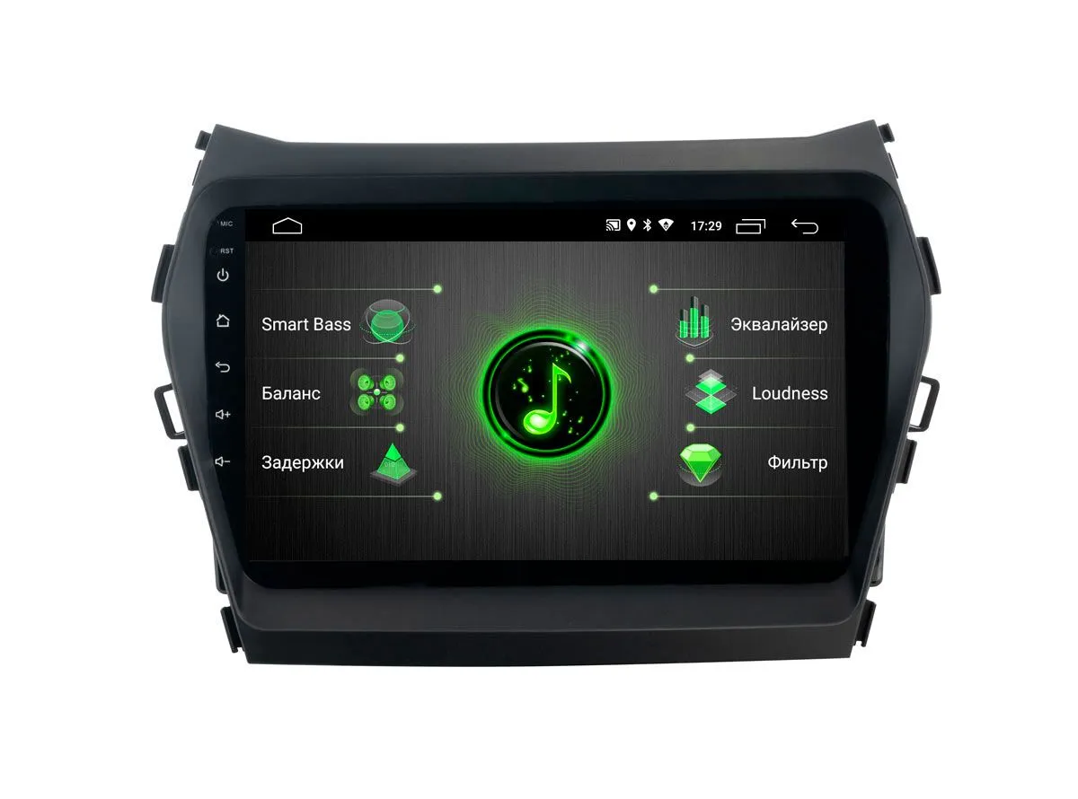 ШГУ INCAR DTA-2409 Hyundai Santa Fe 13-18 Android 10" - фото