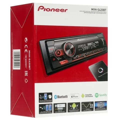 USB - ресивер Pioneer MVH-S420BT - фото