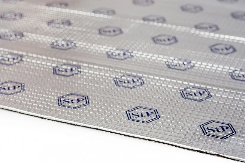 Вибропоглощающий материал STP Вибропласт Master M1 0.75х0.47 (1уп-10л) (1л) - фото