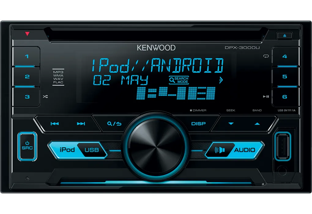 CD - ресивер Kenwood DPX-3000U - фото