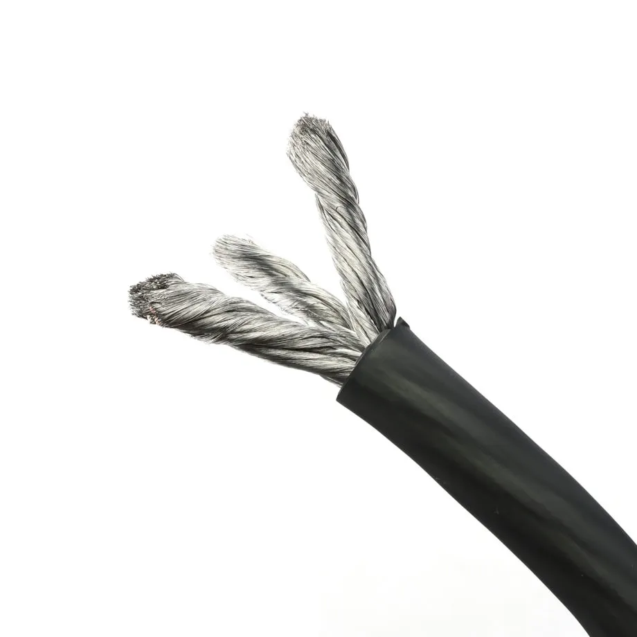Силовой кабель DL Audio Phoenix Power Cable 0 Ga Gray (1б-15м) (1м) - фото