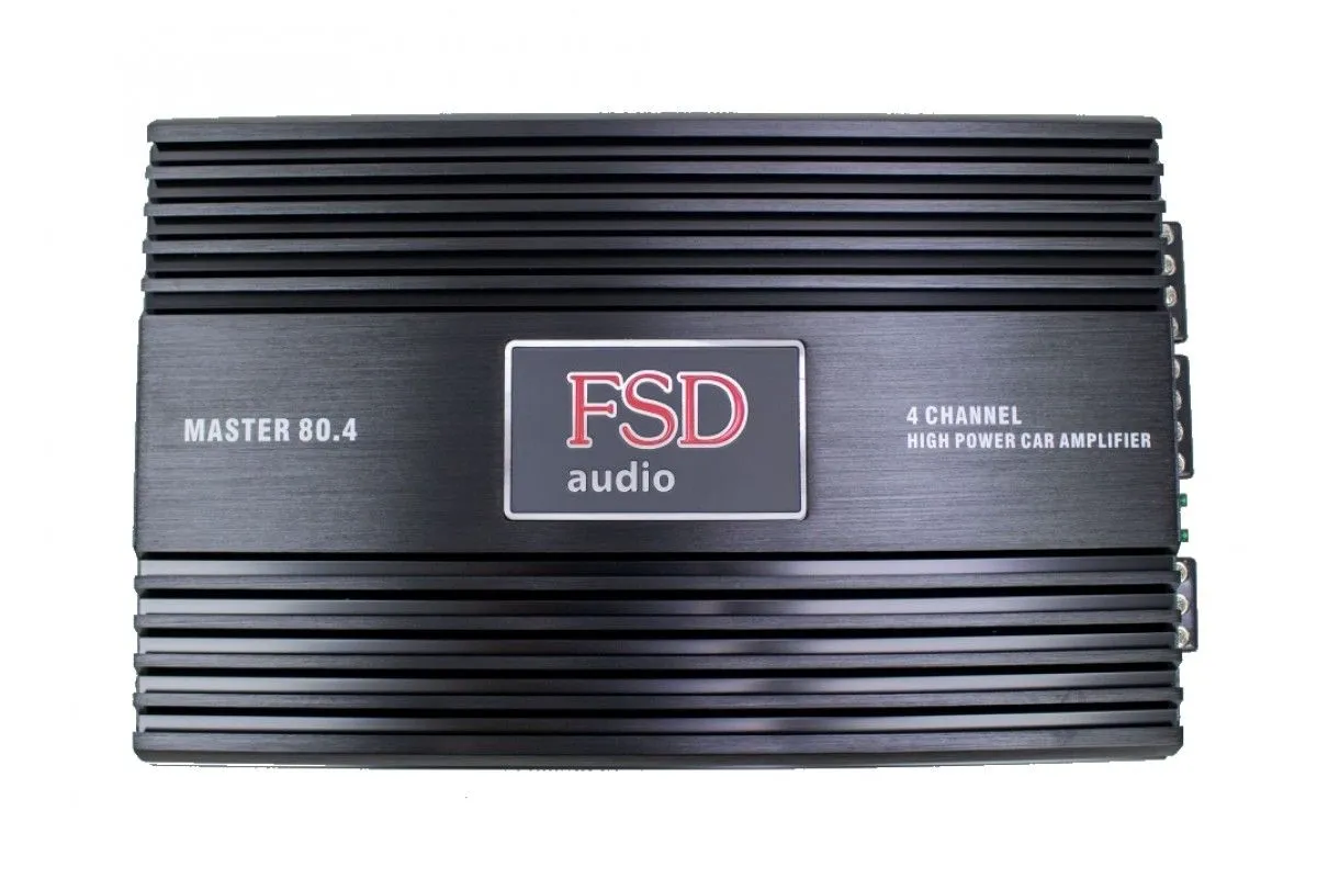 Усилитель 4-канальный FSD Audio MASTER 80.4 - фото