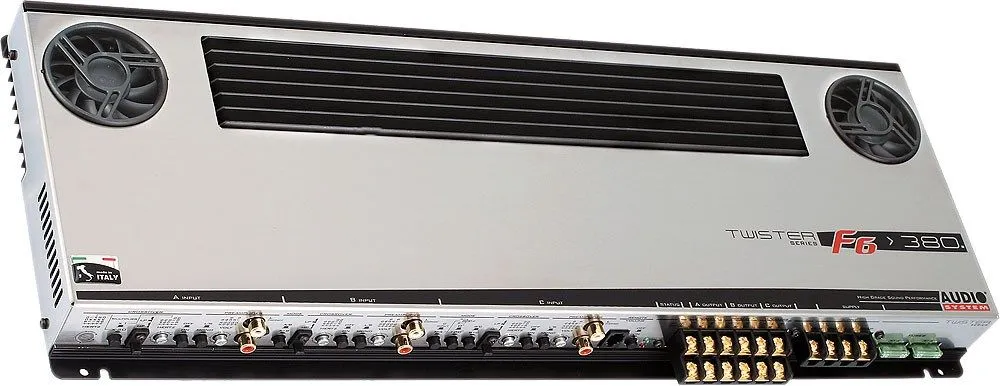 Усилитель 4-канальный Audio System Twister F6-380 IV - фото