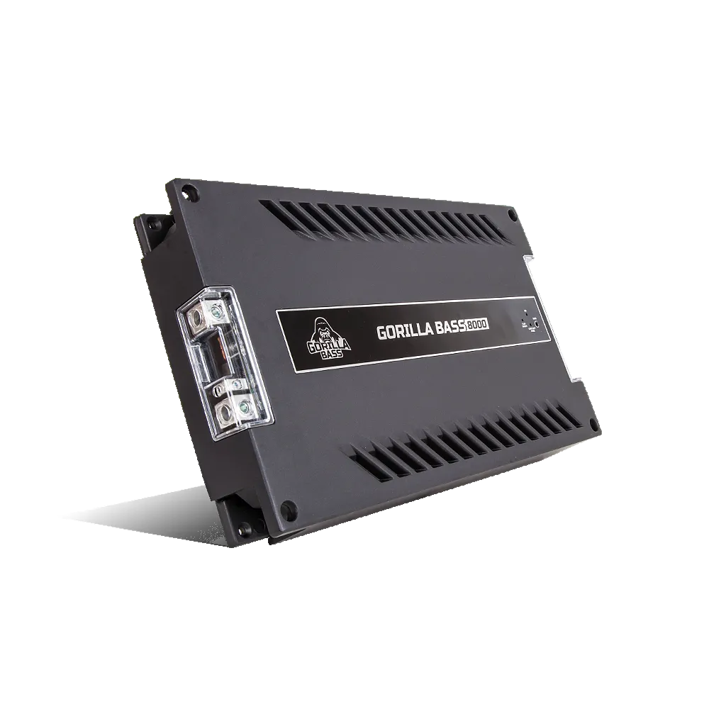 Усилитель 1-канальный Kicx Gorilla Bass 8000 - фото