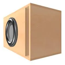 Ящик под сабвуфер 8" люкс 25L глухой - фото