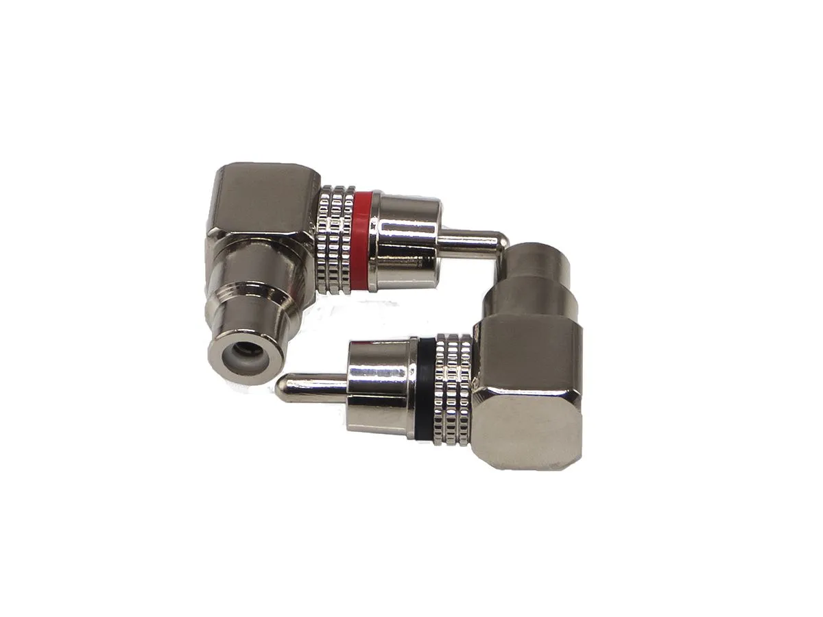 RCA - разъем угловой Aura RCA-P620 (2шт) - фото