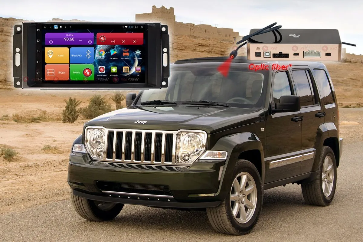 Автомагнитола RedPower 51216 IPS DSP Jeep, Chrysler, Dodge (2007+) - фото