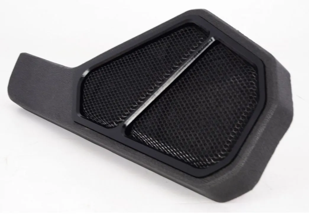 Комплект дверных подиумов ВАЗ-2110  (винил сетка Металл) 20"x16"Рупор - фото