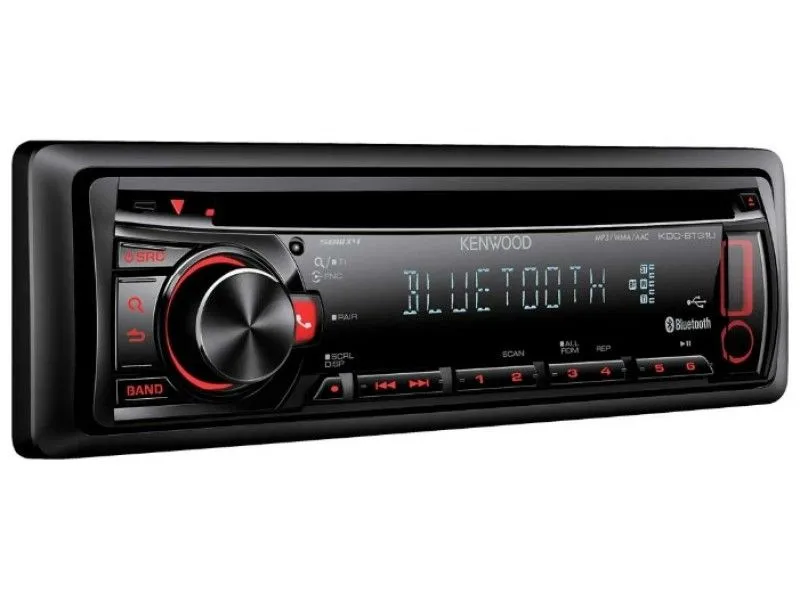 CD - ресивер Kenwood KDC-BT31U - фото