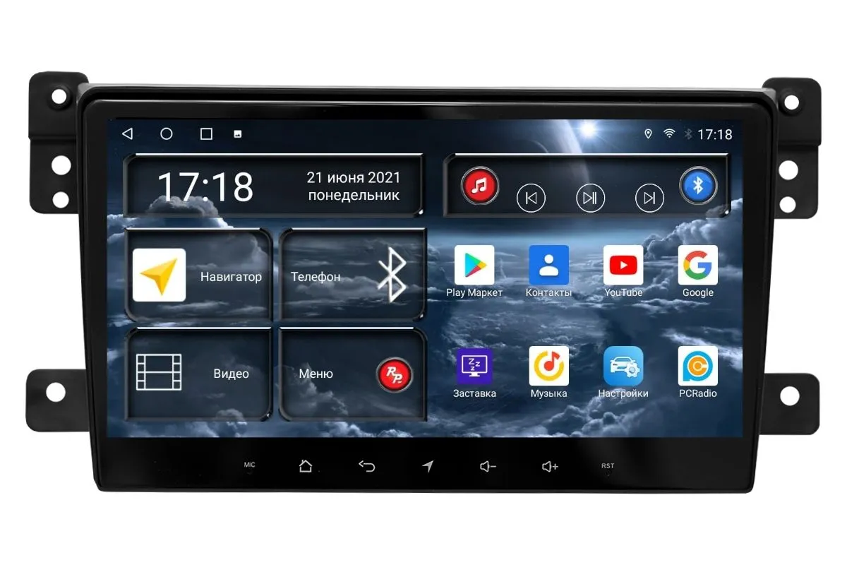 Автомагнитола RedPower 71053 для Suzuki Grand Vitara 2-поколение 2005-2016 - фото