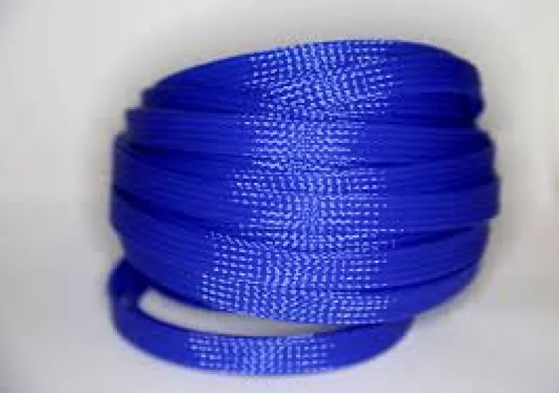 Защитная кабельная оплетка GA D12mm синяя (1б-50м) (1м) - фото