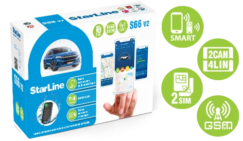 Автосигнализация StarLine S66 V2 - фото