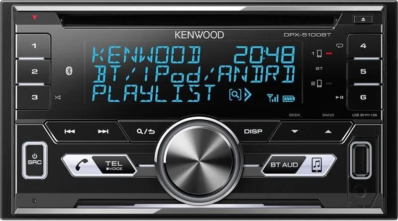 CD - ресивер Kenwood DPX-5100BT - фото