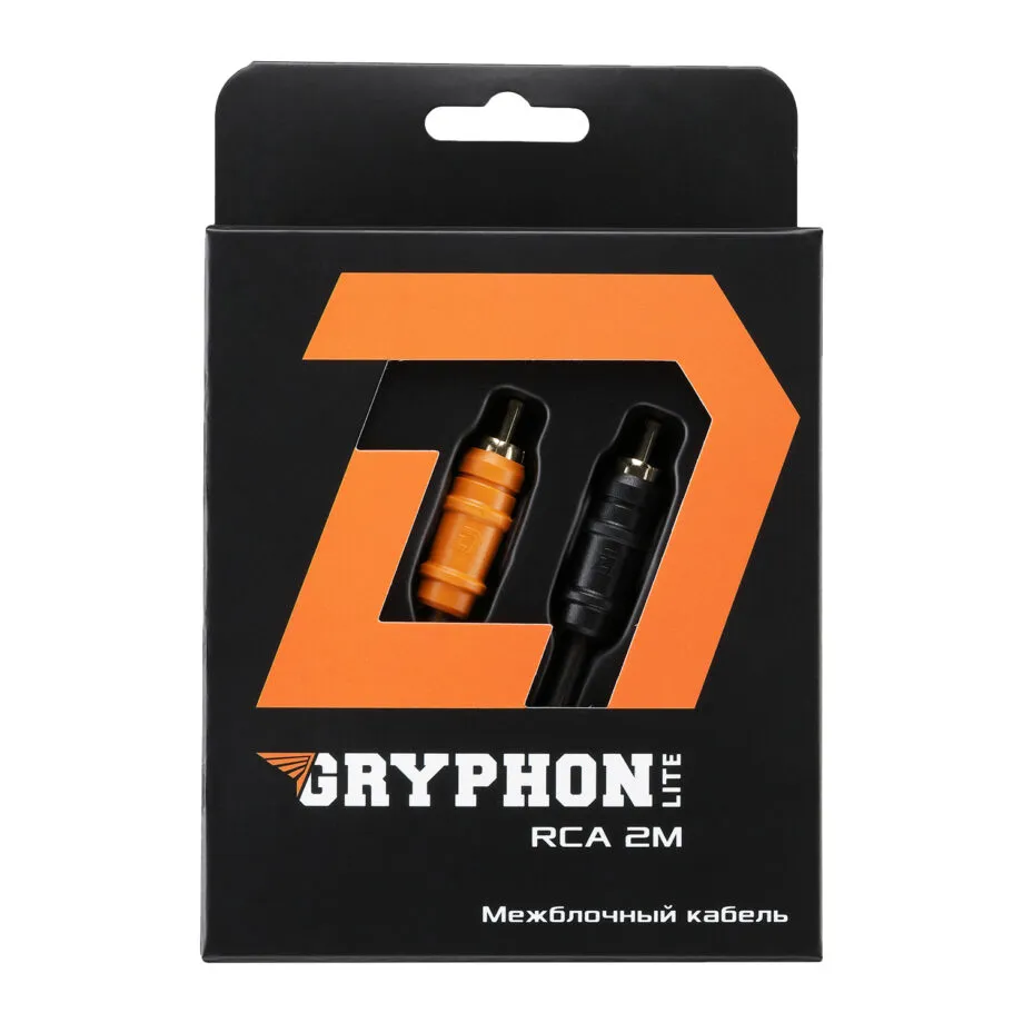 Межблочный кабель DL Audio Gryphon Lite RCA 2M - фото