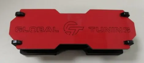 Держатель предохранителя Global Tuning ANL 1-канальный красная крышка - фото