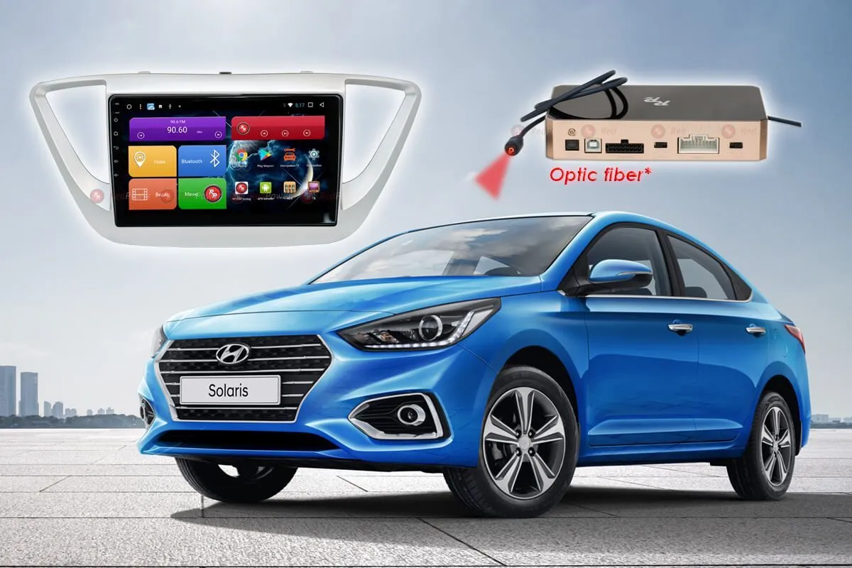 Автомагнитола RedPower 51167 R IPS DSP Hyundai Solaris (2017+) - фото