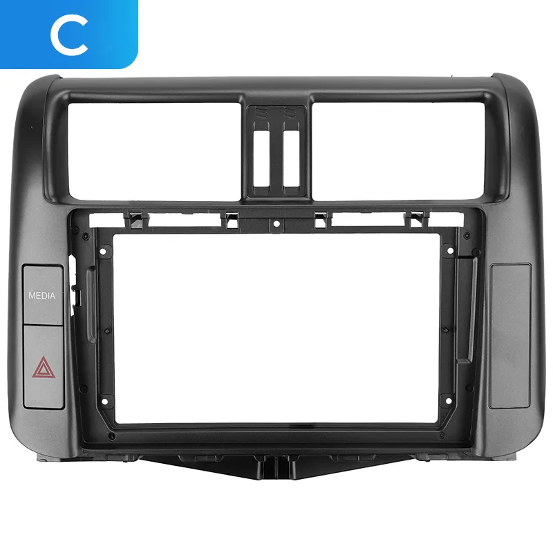 Рамка переходная + UMS-провод Teyes Toyota Land Cruiser Prado 150 C 2009-2013, 9" - фото
