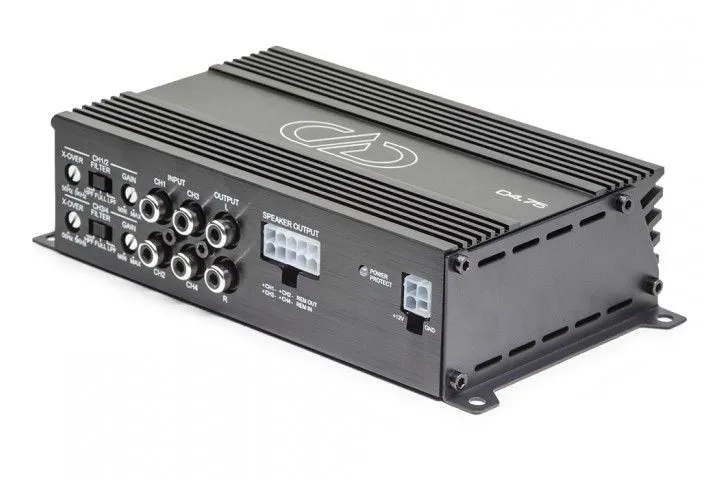 Усилитель 4-канальный DD Audio D4.75 - фото