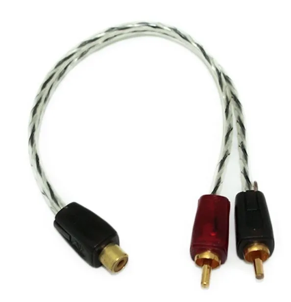 Межблочный кабель AUDIO NOVA RC4-2M1F Y-адаптер - фото