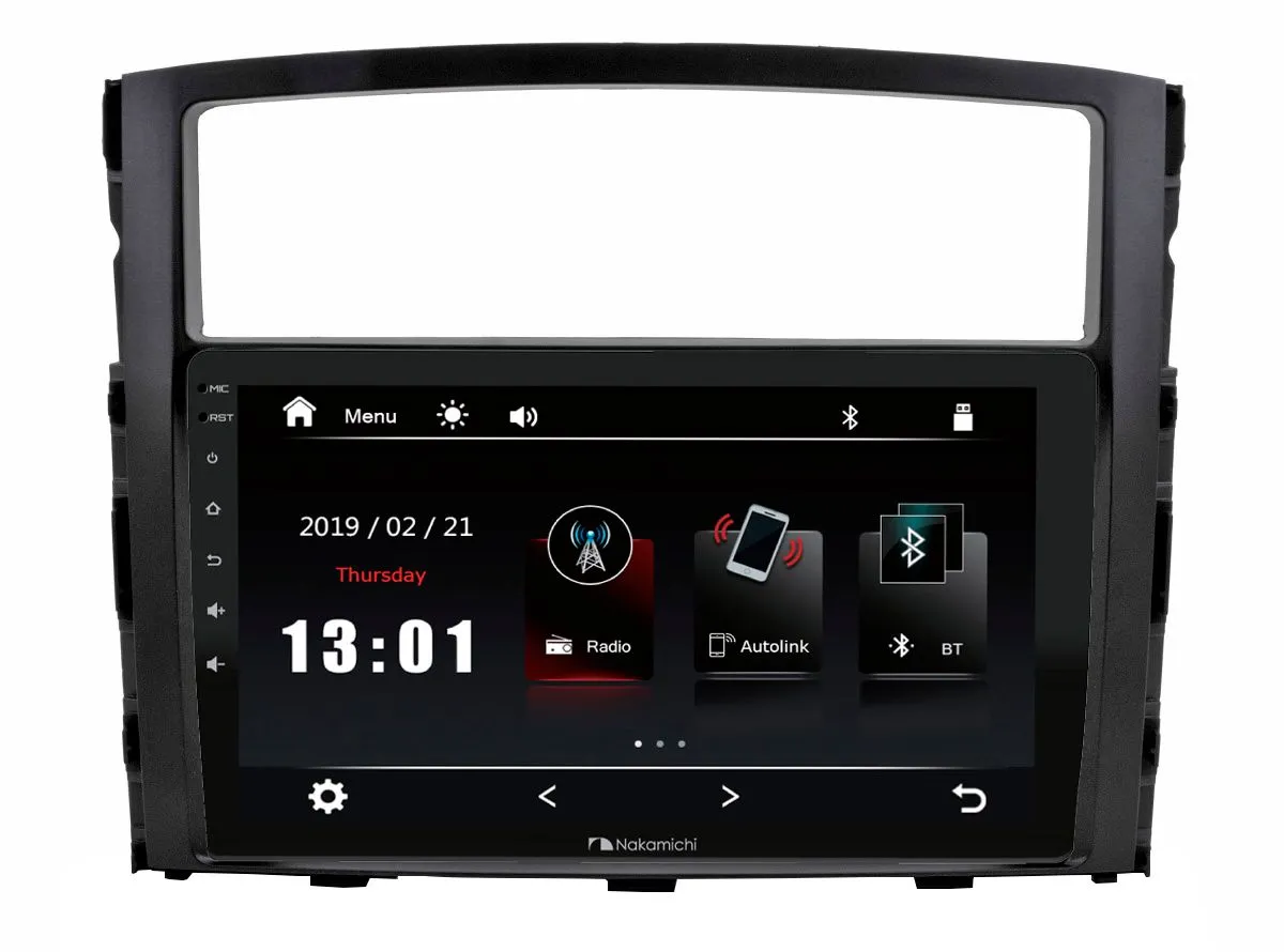 ШГУ Nakamichi NTA-6104 Mitsubishi Pajero 4 9" - фото