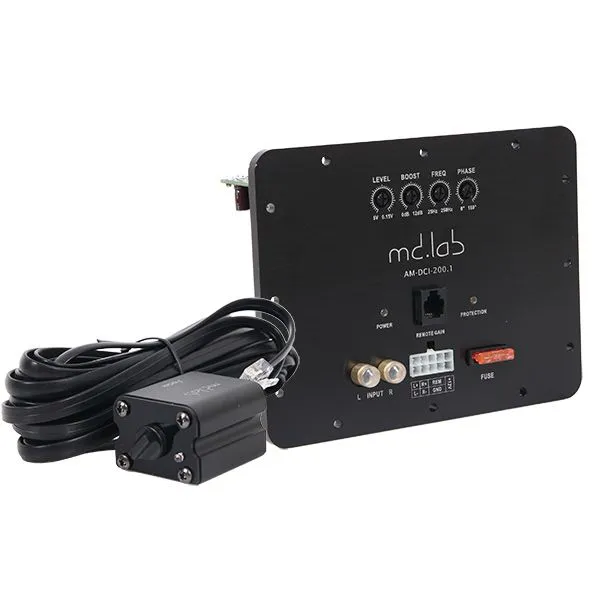 Усилитель 1-канальный MD.Lab AM-DCI-200.1 - фото