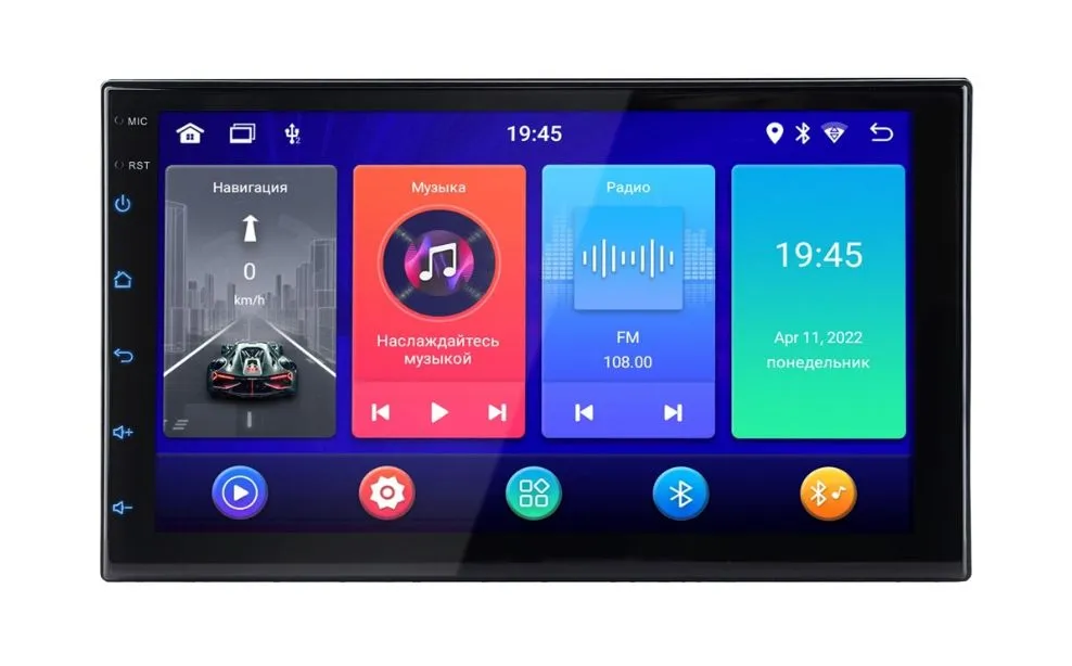 ГУ SWAT ANB-7020 Universal Android10 2DIN - фото