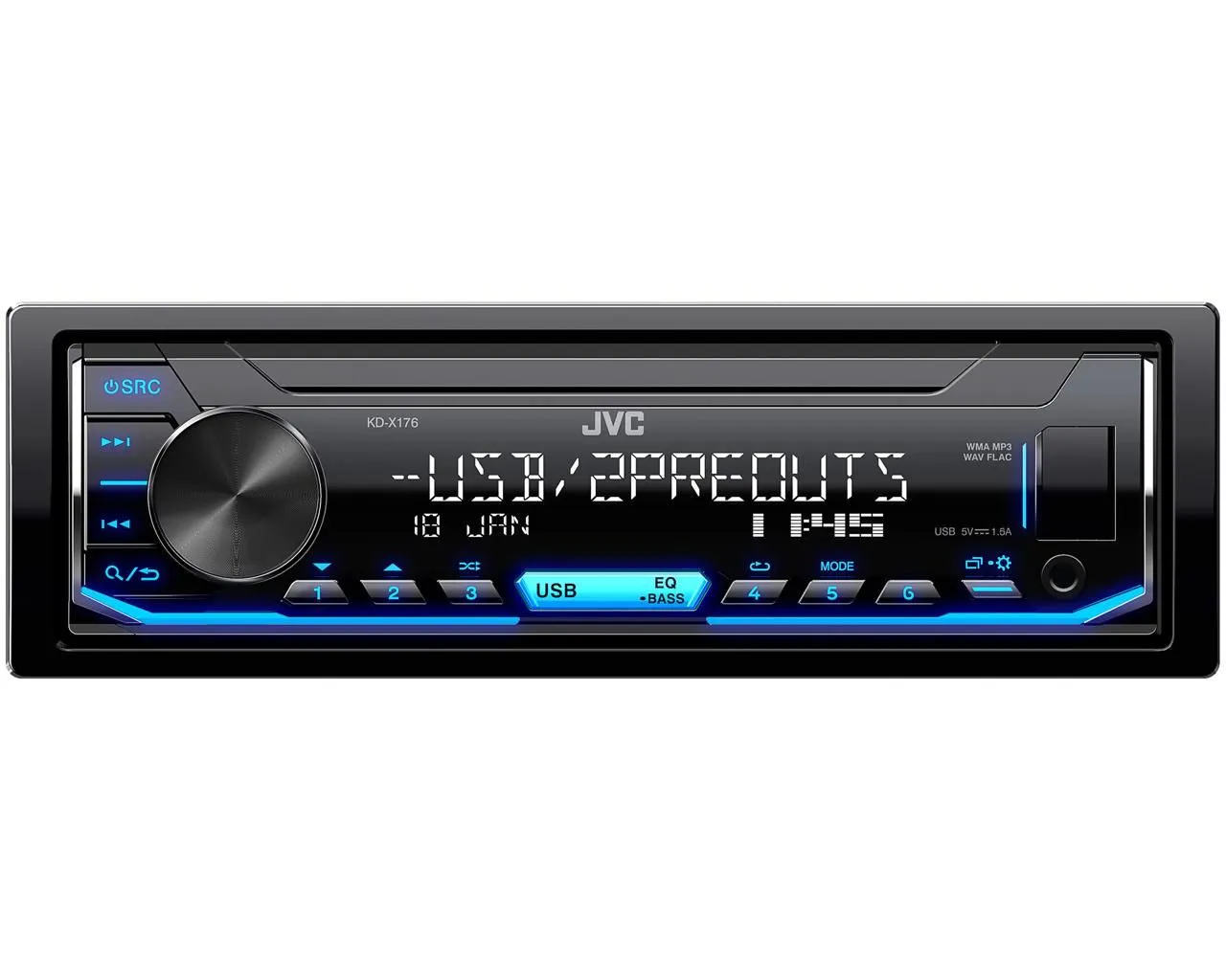 USB - ресивер JVC KD-X176 - фото