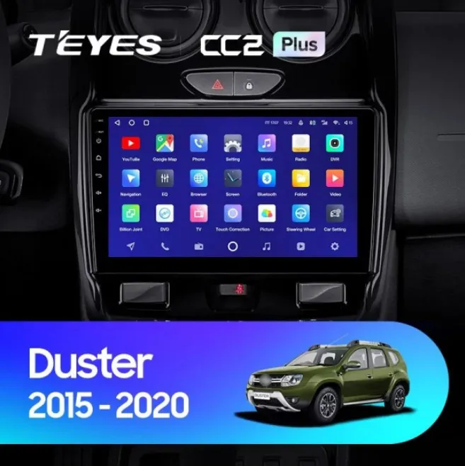 ШГУ Teyes CC2 Plus 3/32 GB Renault Duster 2015-2019 - фото