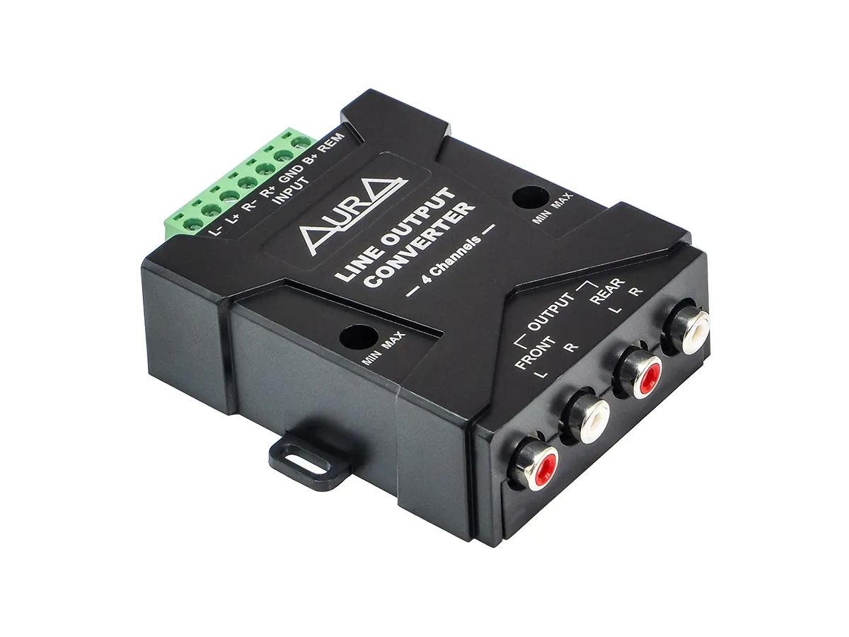 Прeобразователь уровня сигнала Aura RHL-0604 RCA - фото
