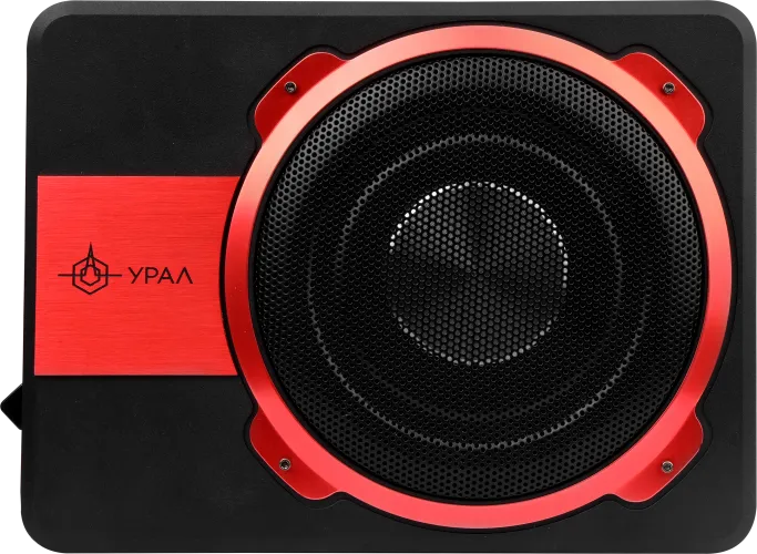 Сабвуфер активный в корпусе УРАЛ ПМН-1 "Черная Вдова" - фото