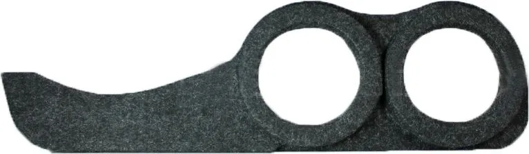 Комплект дверных подиумов Ваз 2114(15) (винил люкс) 16"x16" - фото