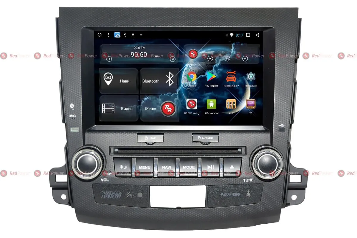 Автомагнитола RedPower 31056 IPS DSP Mitsubishi Outlander XL (2006-2012) - фото