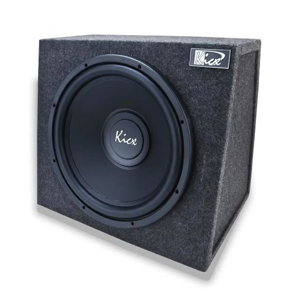 Сабвуфер пассивный в корпусе Kicx STC 380B - фото