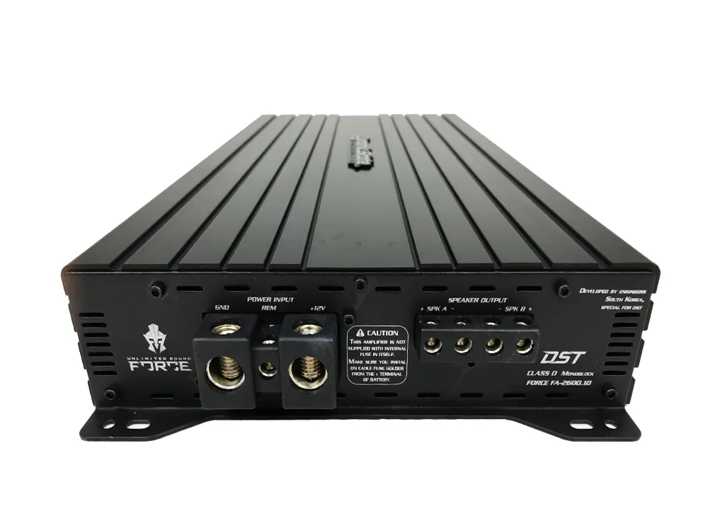 Усилитель 1-канальный Dynamic State FORCE FA-2600.1D  - фото