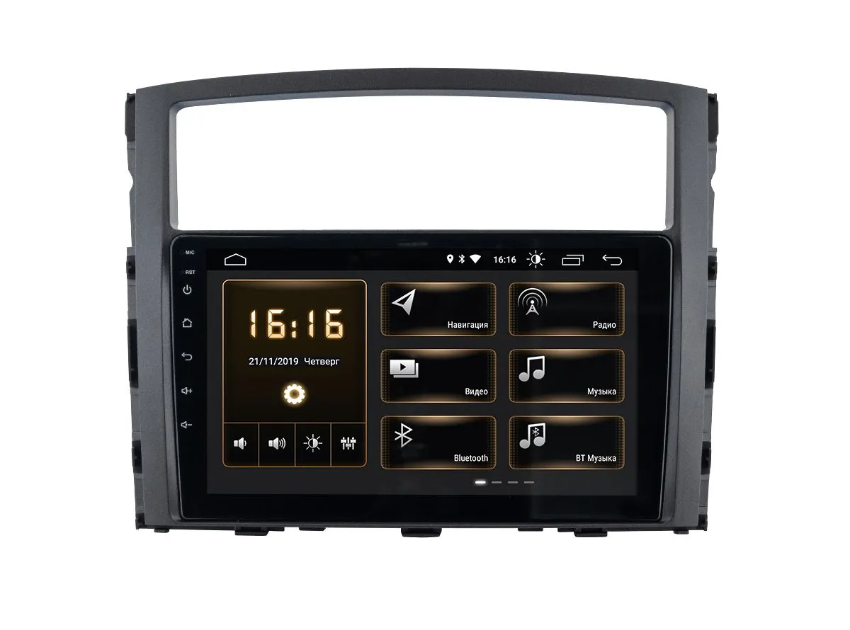 ШГУ INCAR XTA-6104 Mitsubishi Pajero 4 Android 9" - фото
