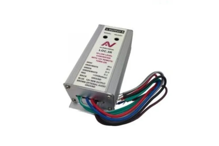 Преобразователь AUDIO NOVA LOC.3R 2-х каналов  выход ГУ до 30Вт в линейный RCA - фото