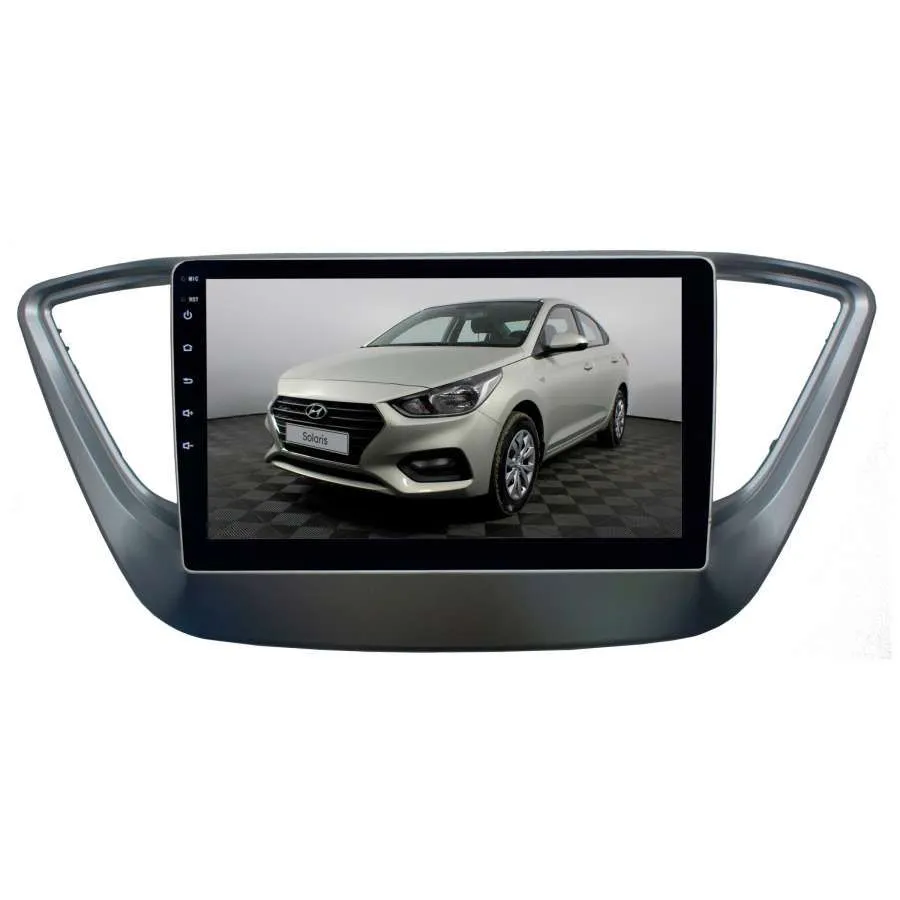 Рамка LeTrun 2757 Hyundai Solaris 9" - фото