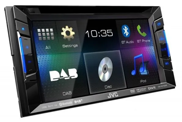 DVD - ресивер JVC KW-V12 2DIN - фото