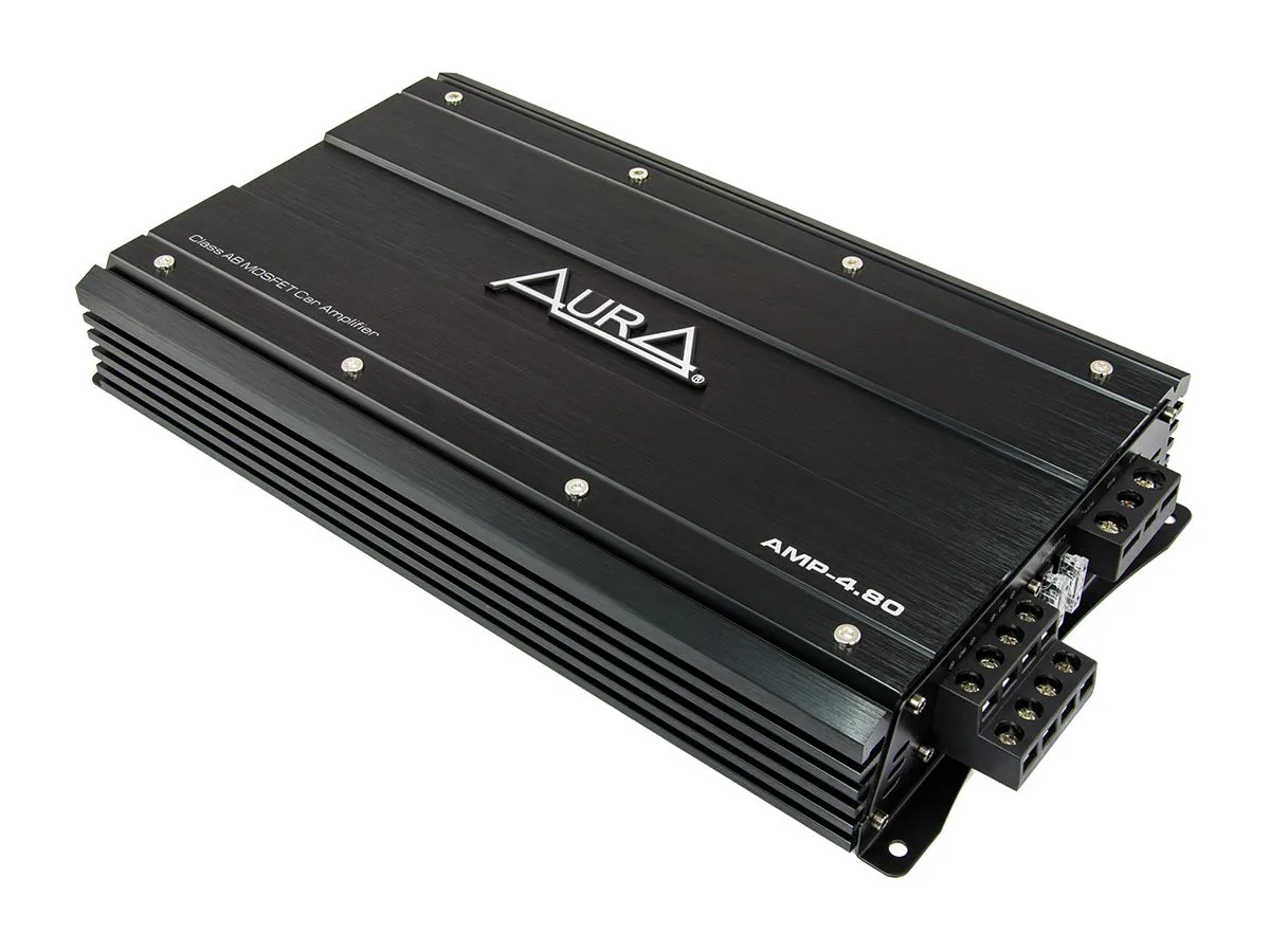 Усилитель 4-канальный Aura AMP-4.80 - фото