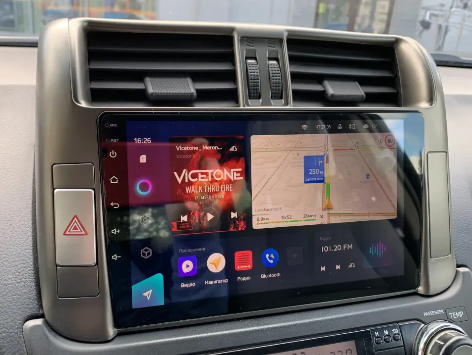 ШГУ Teyes CC3 2K 4/64 GB Toyota Land Cruiser Prado 150 2009-2013 - фото