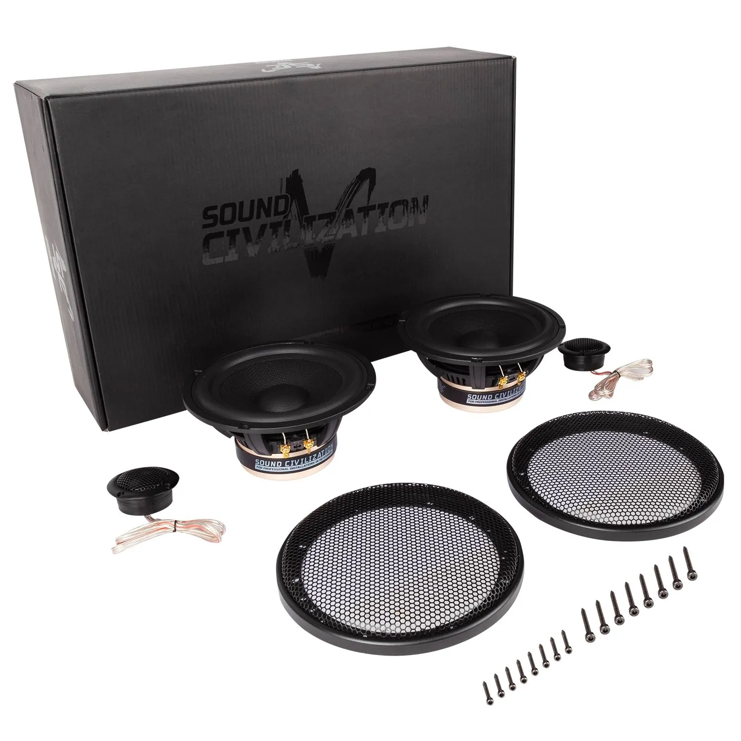 Акустика компонентная Kicx Sound Civilization QD 6.2 - фото